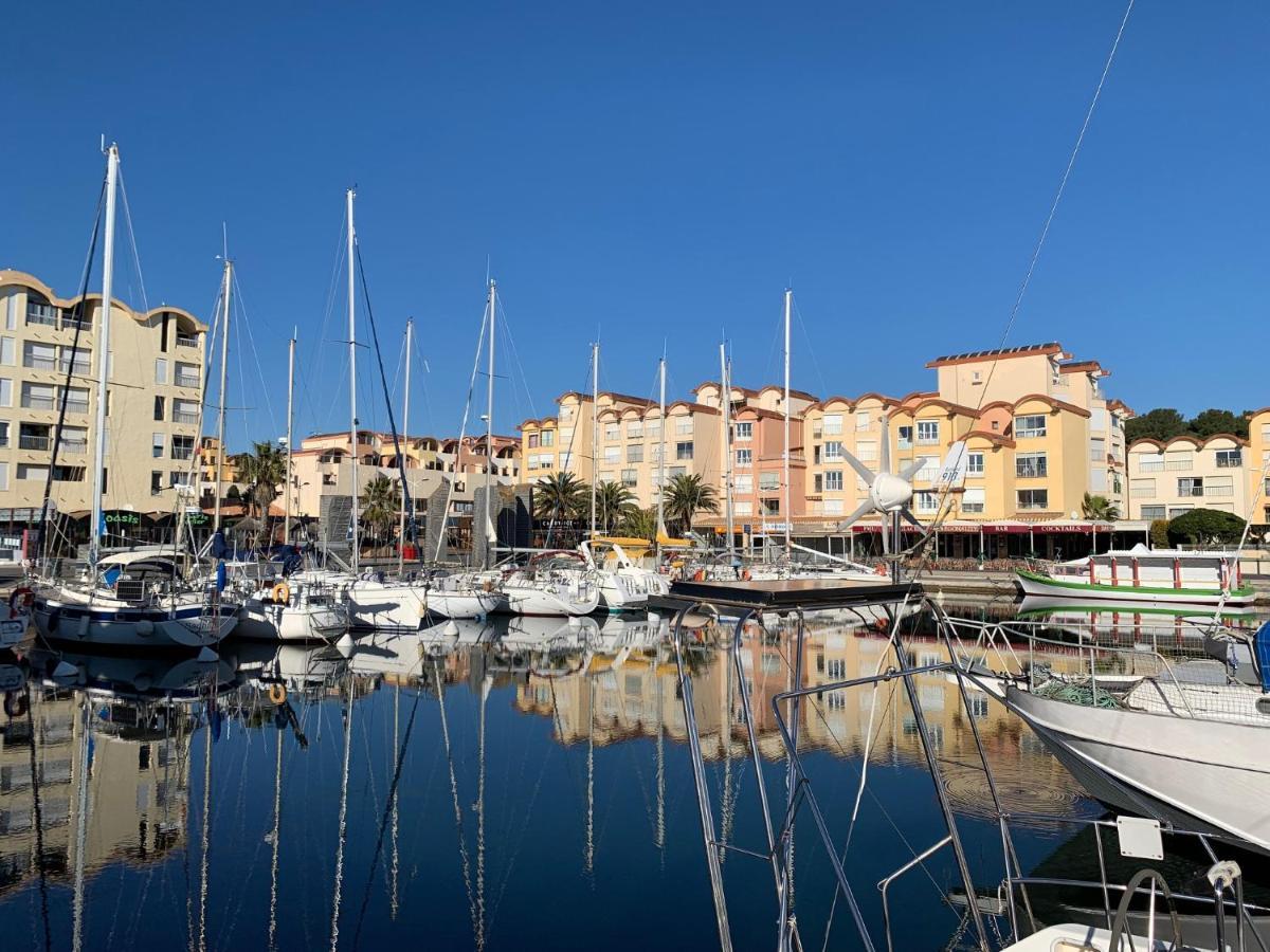 T3 Vue Mer Et Plage, Avec Wifi Et Parking Saint-Pierre-la-Mer (Aude) Exterior foto