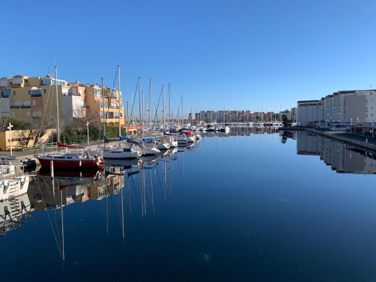 T3 Vue Mer Et Plage, Avec Wifi Et Parking Saint-Pierre-la-Mer (Aude) Exterior foto