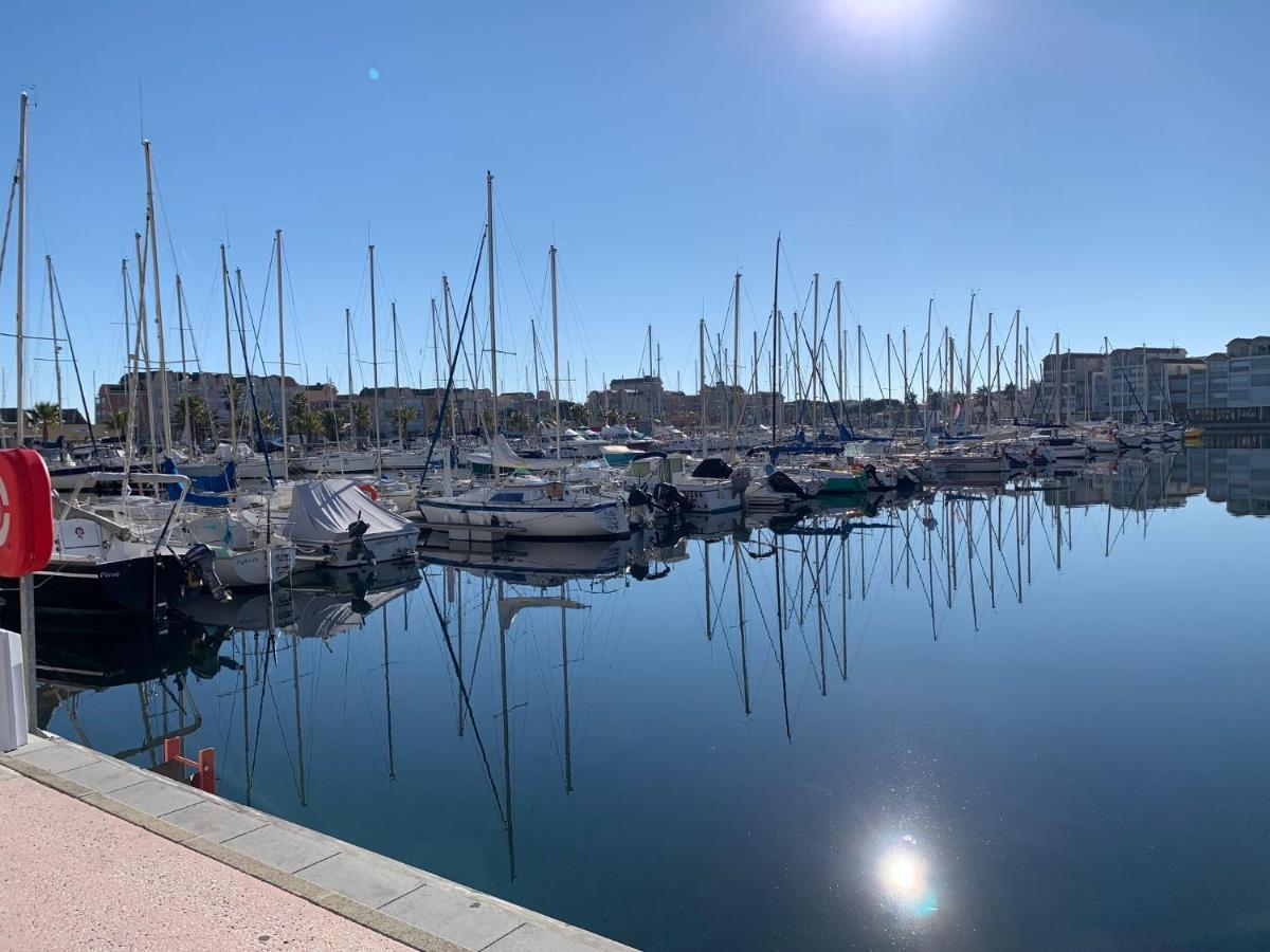 T3 Vue Mer Et Plage, Avec Wifi Et Parking Saint-Pierre-la-Mer (Aude) Exterior foto