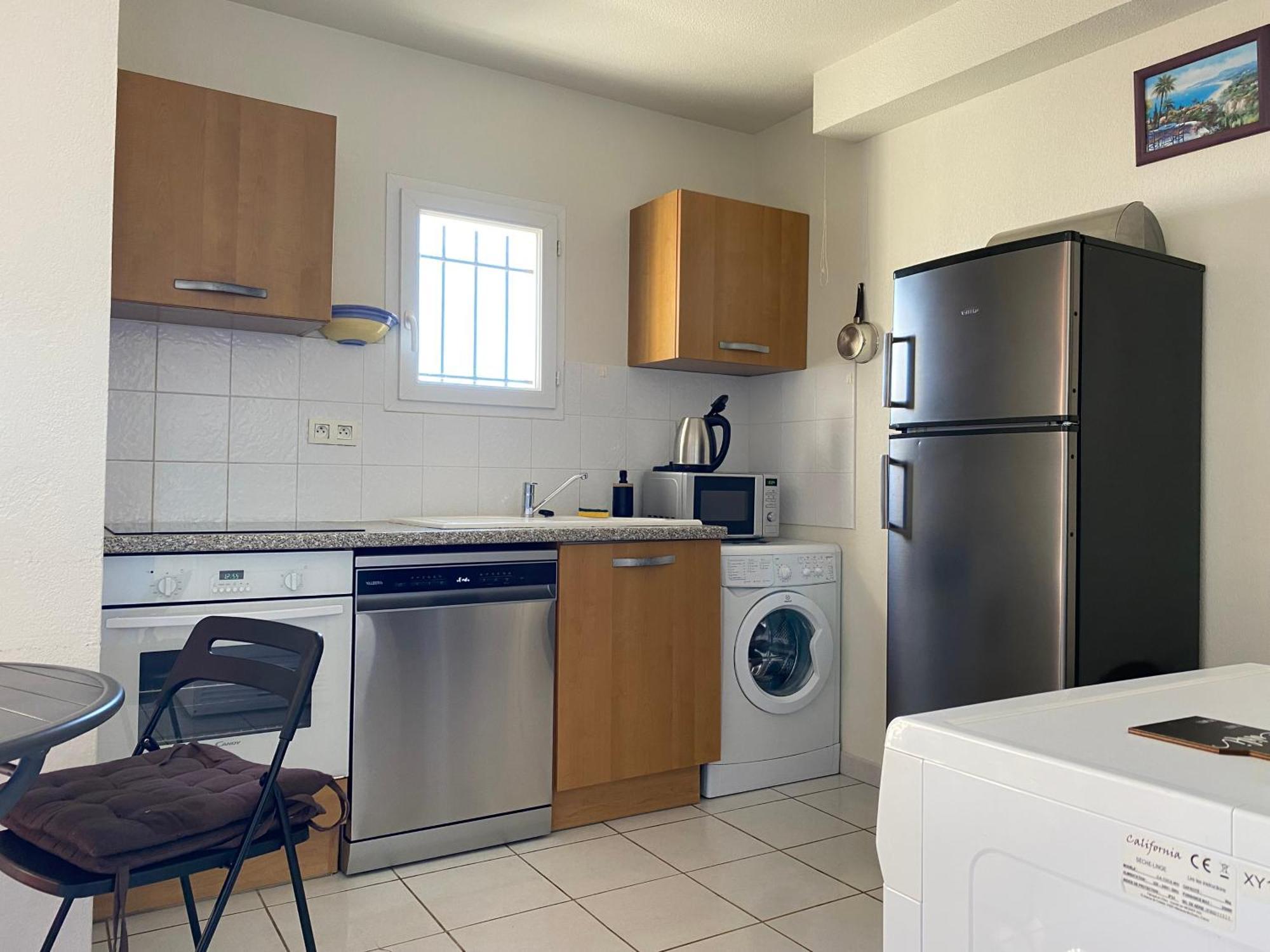 T3 Vue Mer Et Plage, Avec Wifi Et Parking Saint-Pierre-la-Mer (Aude) Exterior foto