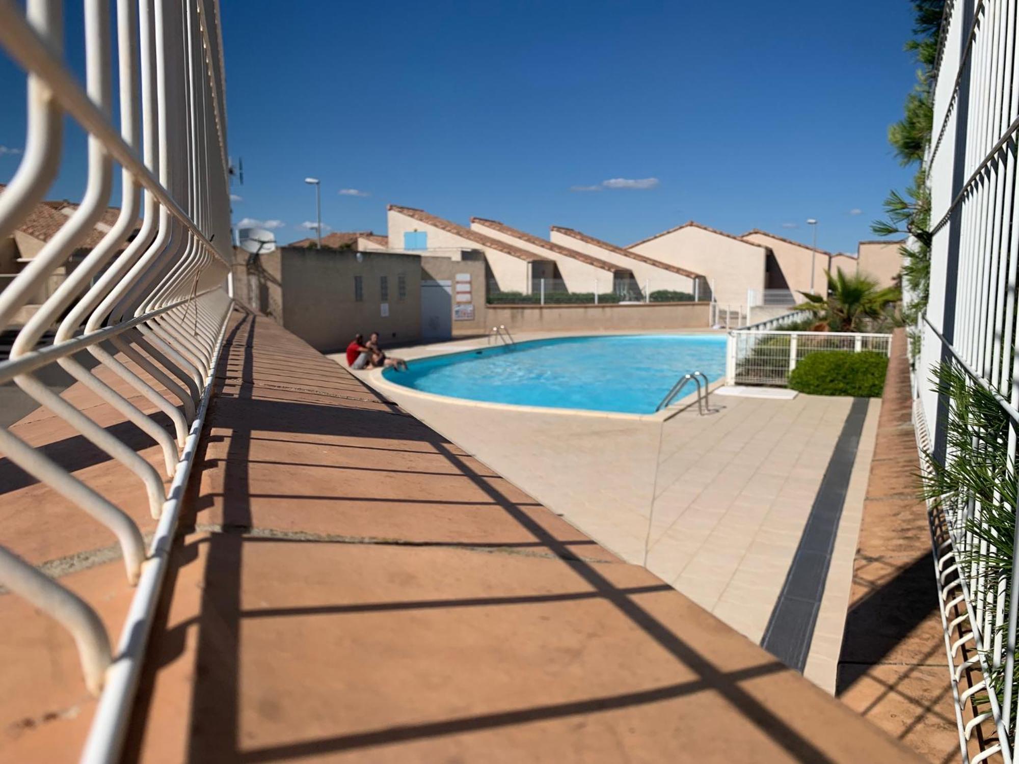 T3 Vue Mer Et Plage, Avec Wifi Et Parking Saint-Pierre-la-Mer (Aude) Exterior foto