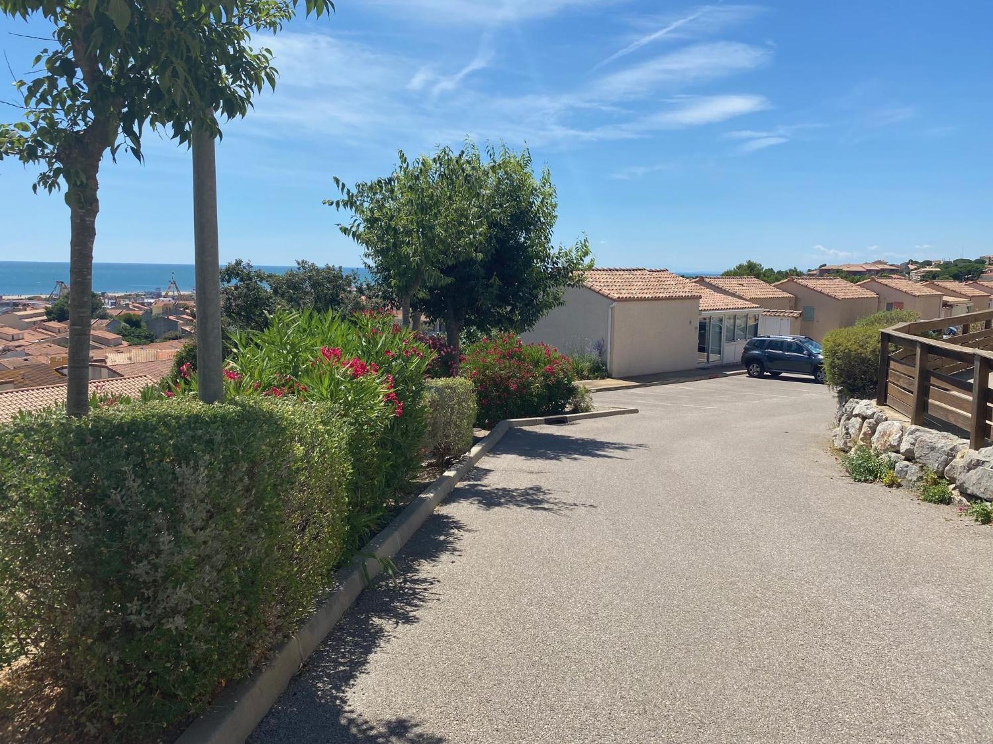 T3 Vue Mer Et Plage, Avec Wifi Et Parking Saint-Pierre-la-Mer (Aude) Exterior foto