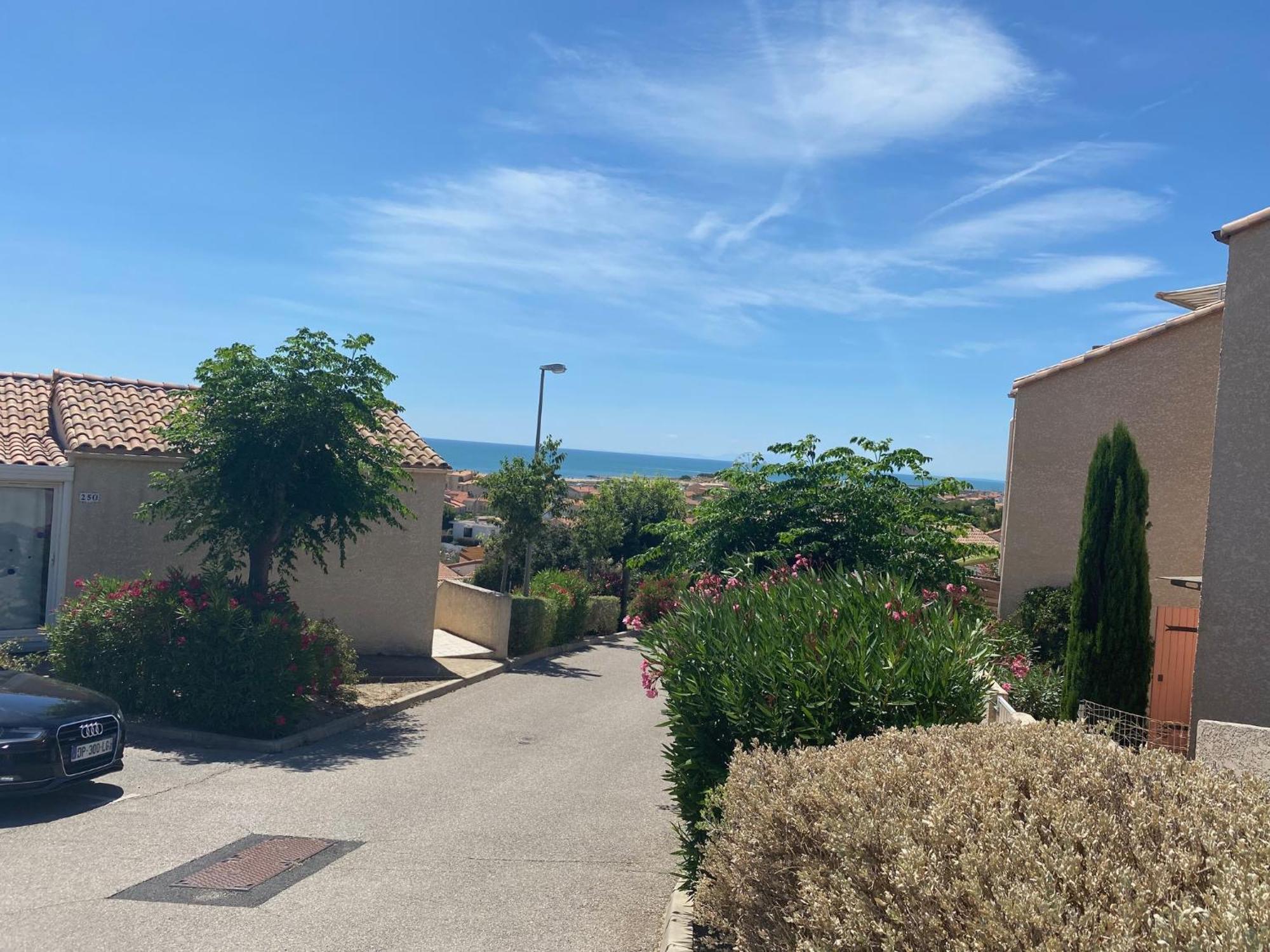 T3 Vue Mer Et Plage, Avec Wifi Et Parking Saint-Pierre-la-Mer (Aude) Exterior foto